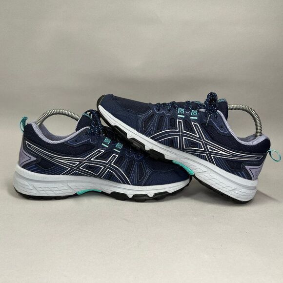 Asics Gel-Venture 7 Shoes Women's Size 8‎ Blue Athletic Trail Running Sneakers - Picture 8 of 12